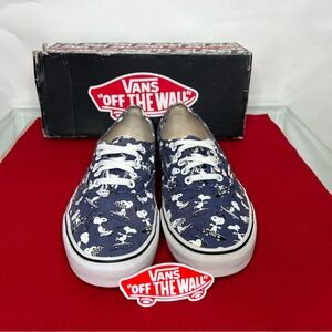 Vans Era Navy Blue Peanuts Snoopy Print Sneakers